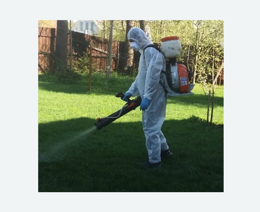 Обработка территории от клещей в Ясногорске