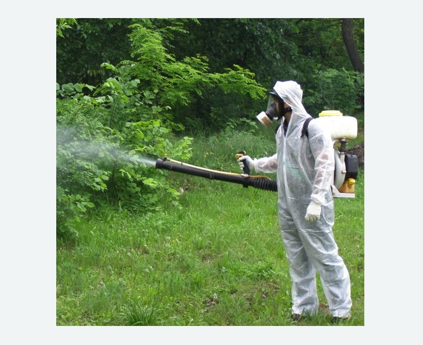 обработка территории от клещей в Ясногорске